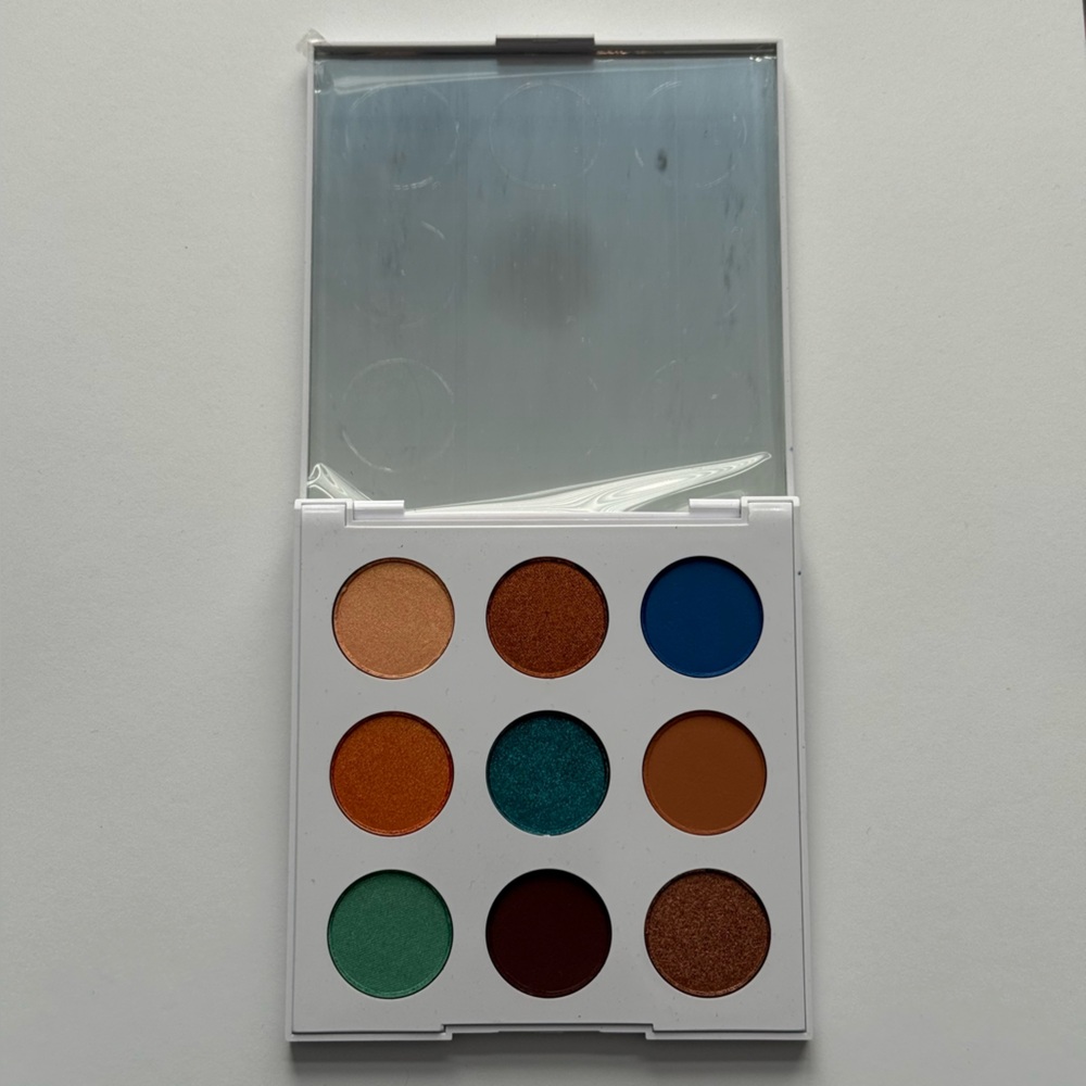 ColourPop Mar Palette with Teal Accents